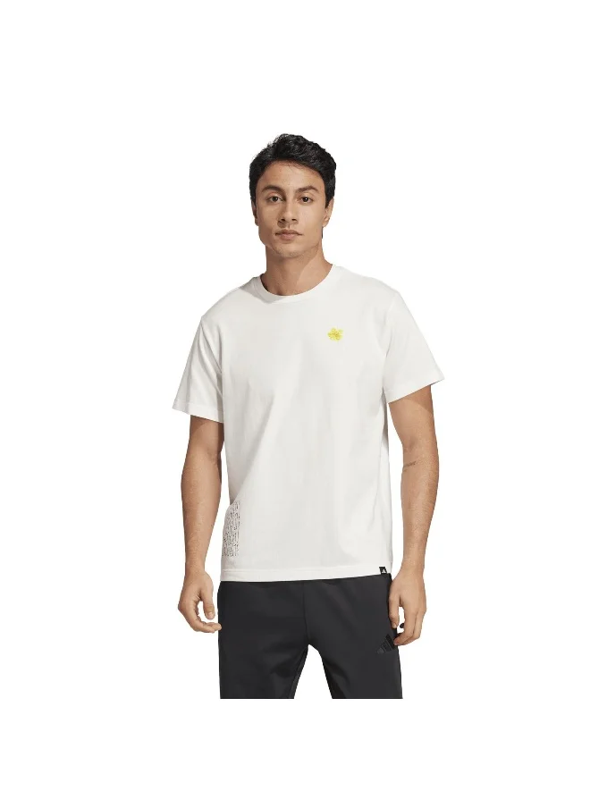 Adidas adidas uae flower unisex graphic t-shirt