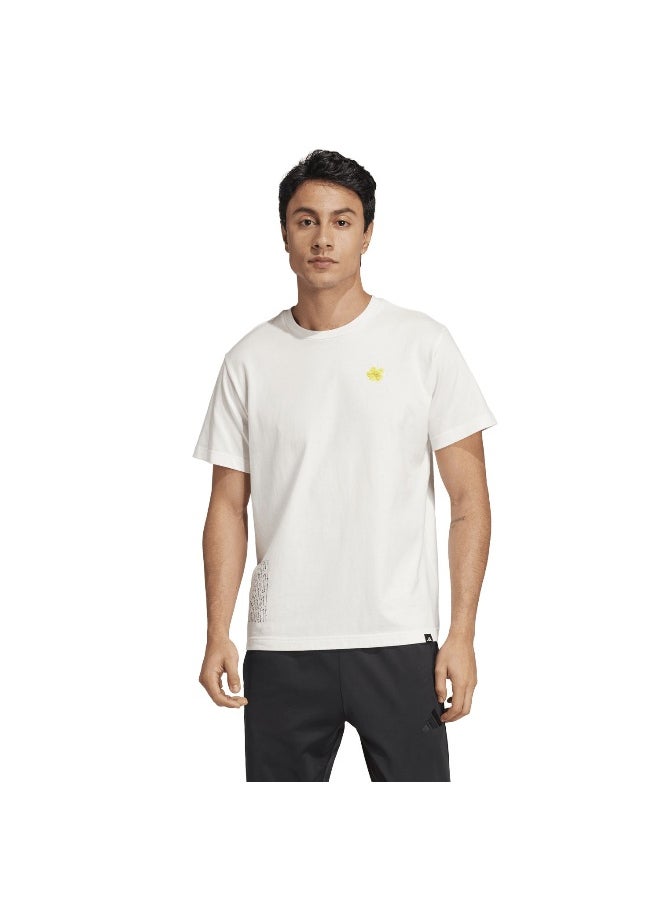 Adidas adidas uae flower unisex graphic t-shirt  - Image 2
