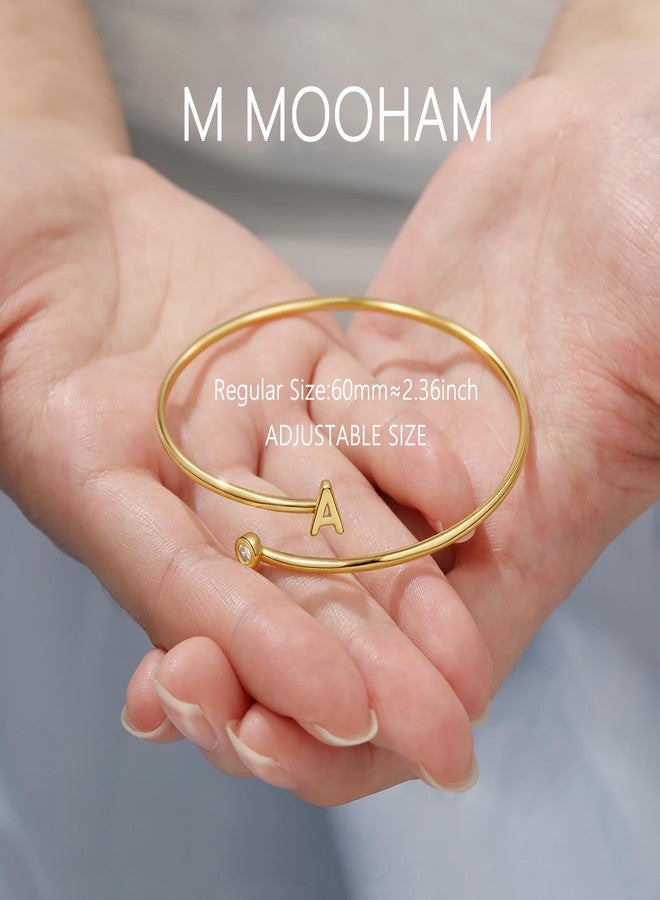 M MOOHAM Gifts for Girls Kids - 6 7 8 9 10 11 12 13 14 15 16 17 18 Year Old Girl Birthday Gift Ideas, Gifts for Tween Teen Teenage Kids Flower Girls Gift Initial K Bracelet - Image 5
