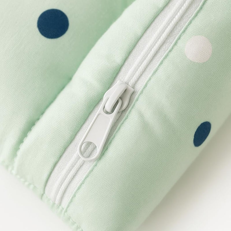 EIO 3 in Baby Bed Cum Bedding Set (Green Dot) - Image 3