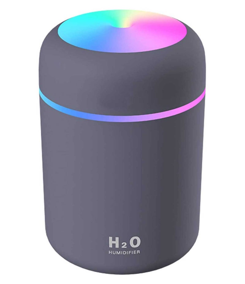 SELLER ZONE Humidifiers with Colorful Light for Room, Bedroom, Office, Car (White) Don't use Essential, 300 ml - Image 1