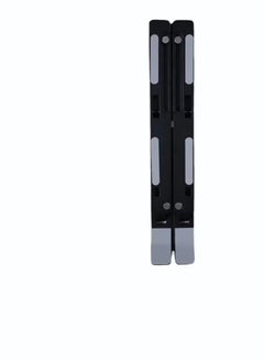 JAJEEK Adjustable Laptop Stand Riser for Desk – Ergonomic Foldable Height Adjustable Stand for Laptops, MacBooks, & Tablets – Universal Compatibility, Portable & Lightweight – Improved Ventilation, Ideal for Home, Office, and Travel – Black  - Image 3