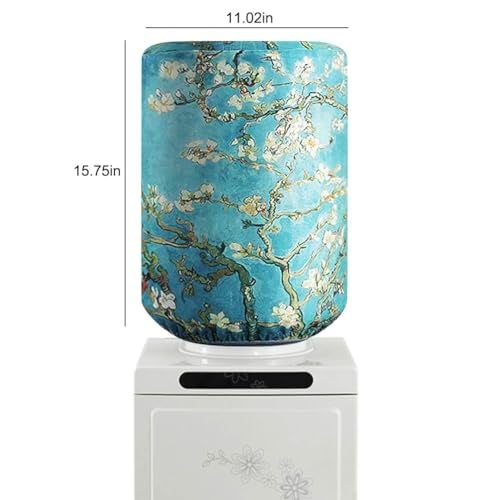 Yangshine 2 Pieces Water Dispenser Barrel Dust Cover for 5 Gallons Bottle, Reusable Fabric Dust Proof Cover for Water Cooler, Furniture Covers Protector Decor for Home Office,Flamingo - Image 5