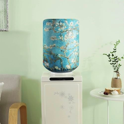 Yangshine 2 Pieces Water Dispenser Barrel Dust Cover for 5 Gallons Bottle, Reusable Fabric Dust Proof Cover for Water Cooler, Furniture Covers Protector Decor for Home Office,Flamingo - Image 4