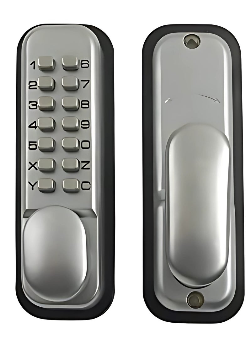 Yale - DOOR PUSH BUTTON CHROME LOCK DIGITAL W/O - Image 1