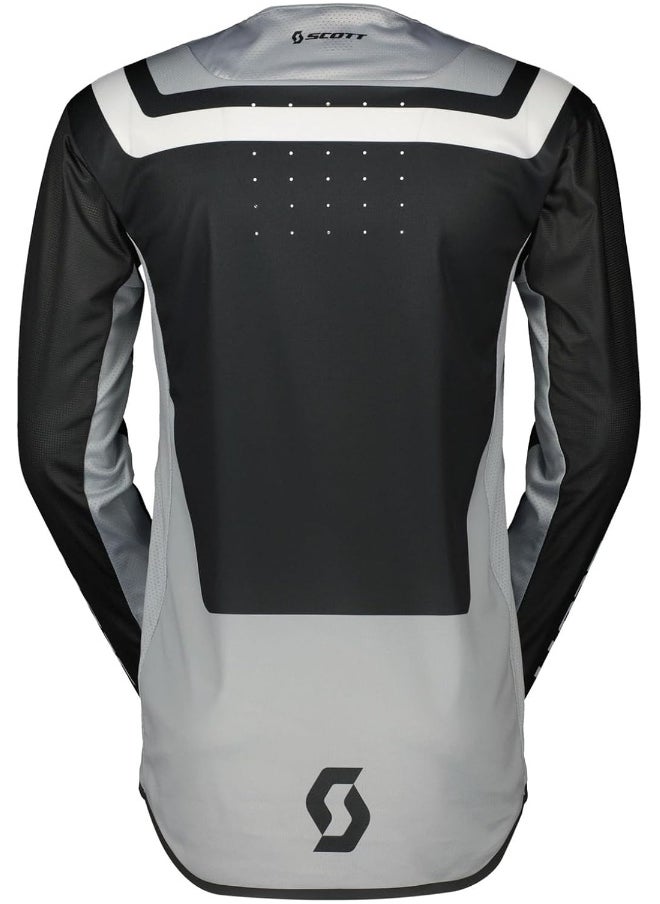 Scott Scott Podium Pro MX Motocross Jersey/DH Cycling Jersey Black/Grey 2024  - Image 2