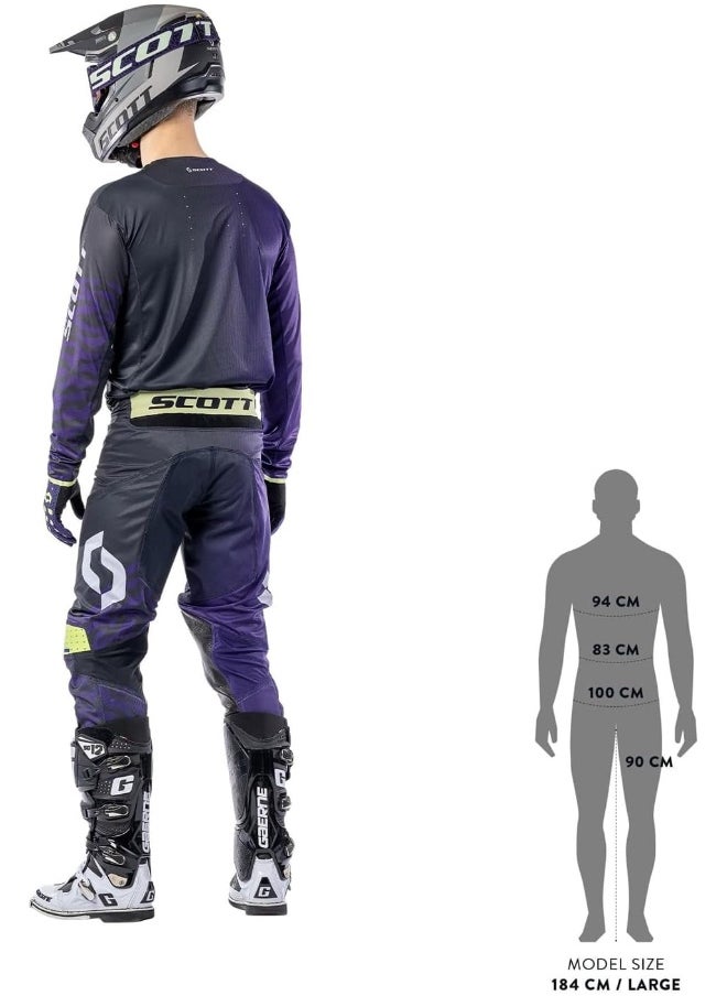 Scott Scott Podium Pro MX Motocross Jersey/DH Cycling Jersey Black/Grey 2024  - Image 4