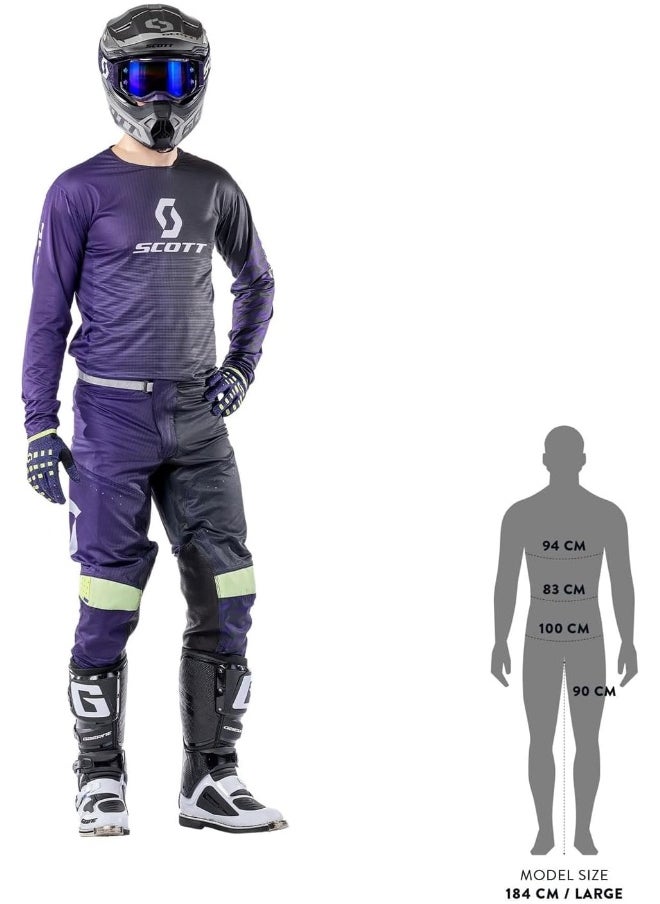 Scott Scott Podium Pro MX Motocross Jersey/DH Cycling Jersey Black/Grey 2024  - Image 3