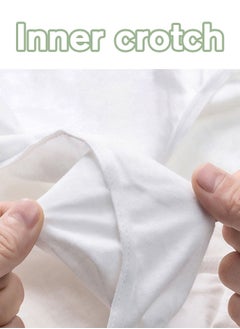 Lemon 10PCS Women's Liners Disposable Cotton Underwear Ladies Briefs Panties for Travel Hotel Hospital Delivery Maternity Stays Emergencies  - Image 4