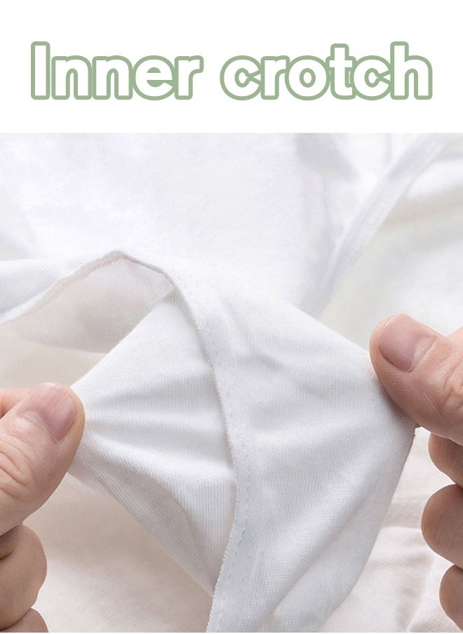 Lemon 10PCS Women's Liners Disposable Cotton Underwear Ladies Briefs Panties for Travel Hotel Hospital Delivery Maternity Stays Emergencies  - Image 4