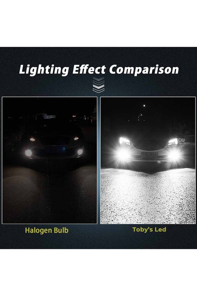 Toby's Toby’s LX-150 H1 – 300W 2 Pieces of LED Headlights with 30,000 Lumens, IP65 Protection, Rotary Cooling, and Bonus Keychain for Ultimate Night Driving Power - Image 4