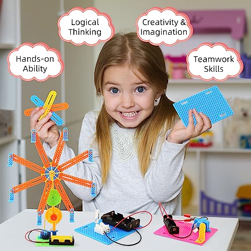 BeAndge STEM Kits Kids Arts and Crafts for Girls 812 810 stem Toys for Ages 813 Engineering Science Kits for Kids STEAM Gifts for 6 7 8 9 10 12 Year Old Girls Electronic Building Boys 68 - Image 5