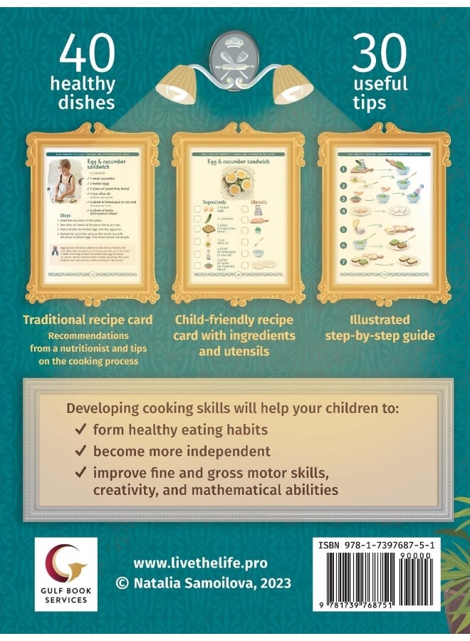 Gulf Book Services LTD LOOK! I'M COOKING: 40 simple and healthy recipes for kids - Image 2