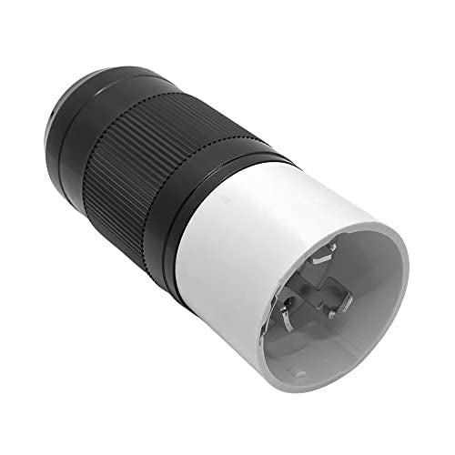 Sintron Generator Male Connector 50 Amp NEMA SS2-50P, USA/Canada Marine 4-Pin Straight Blade Plug, 3 Pole 4 Wire Grounding 125V/250V, ETL Listed, Twist Locking Plug 50A CS6365 12500 Watts - Image 1