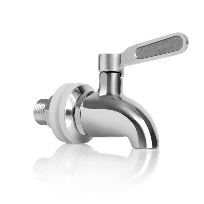 BTSKYâ„¢Stainless Steel Beverage Dispenser Replacement Spigot Fits 16mmï¼ˆ5/8 inchï¼‰Opening - No Lead Dispenser Replacement Faucet, Polished Finish - Image 3