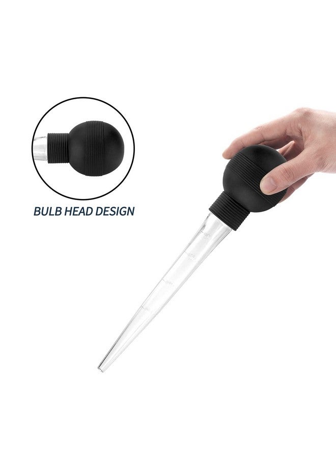 Kendane Turkey Baster With Cleaning Brush, Baster Syringe for Home Baking and Roaster Turkey, Include Detachable Food Grade Bulb with Double Scales for BBQ Grill Baking Kitchen Cooking - Image 5