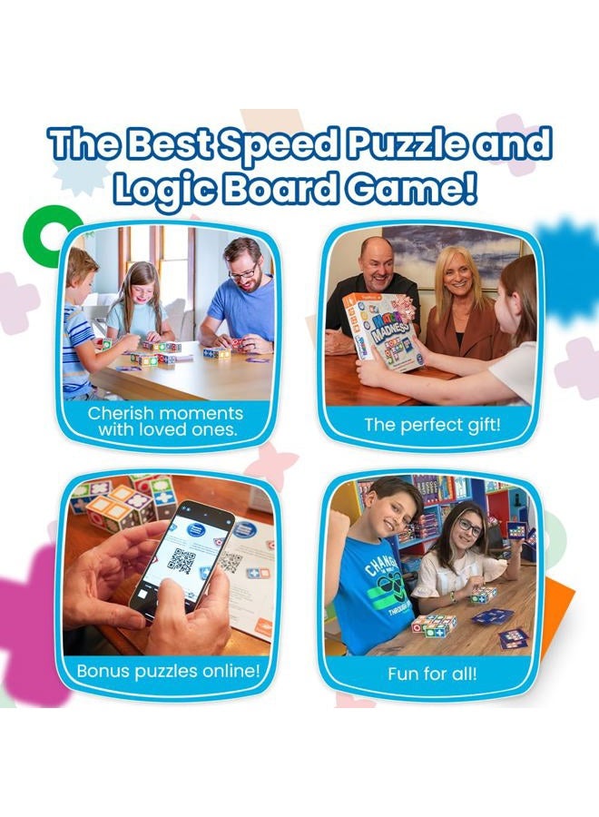 Foxmind Match Madness Board Game, Dual Mode Visual Recognition Matching Board Game, Fast Paced Puzzle Game to Develop Problem Solving Skills, Fun Board Games for Adults and Family - Image 5