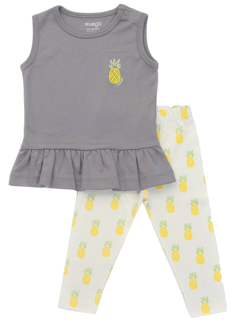 Nuego Fashion Baby Girl Top & Leggings Set Comfortable and Eco Friendly Age 0 - 24 Months - pzsku/Z2448FFFBBC3195AAE864Z/45/_/1710484053/7594658b-54e1-4180-b2b6-008330a94fb6