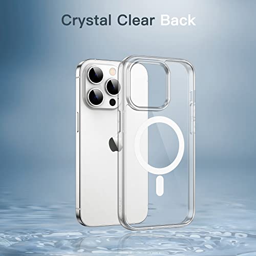 ZedGear for iPhone 13 Pro Case Cover Compatible with Magsafe Anti Yellow Silicone Clear Shockproof Scratch Resistant Protective Phone Soft Silicone Slim Cover for iPhone 13 Pro (Transparent) - Image 5