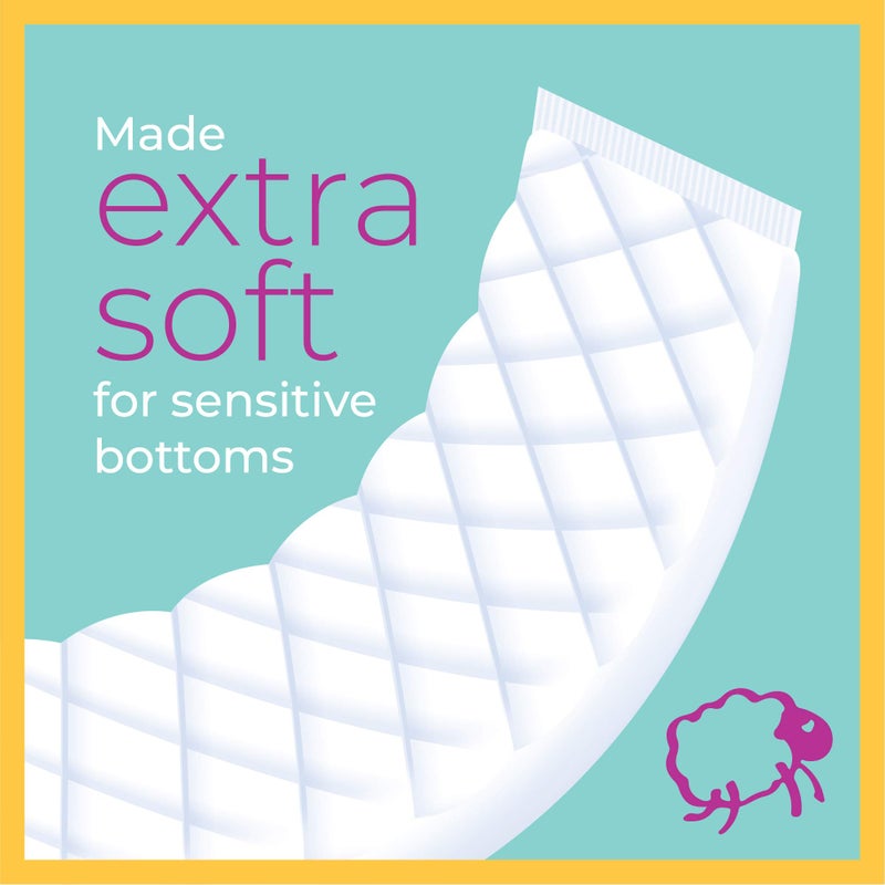 Select Kids Sposie Booster Pads Size 4-6, 180 Count - Overnight Diaper Inserts - Image 2