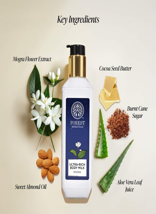 Forest Essentials Ultra Rich Body Milk - Mogra (200ml) - Image 3