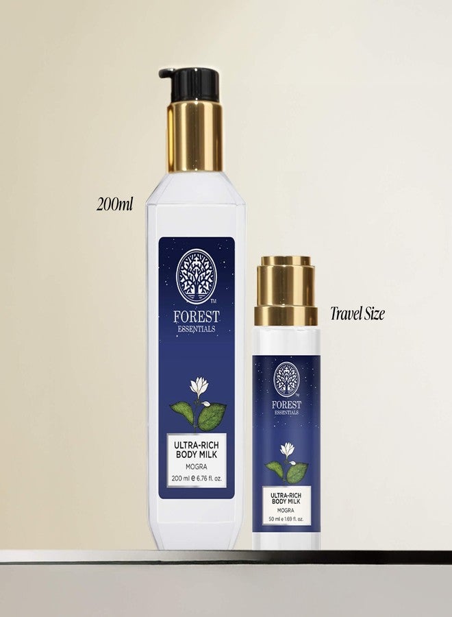 Forest Essentials Ultra Rich Body Milk - Mogra (200ml) - Image 5