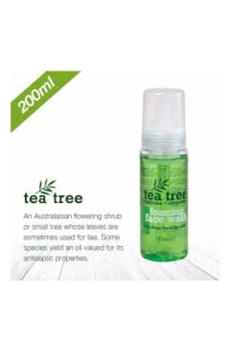 Xpel Marketing 3 X TEA TREE FOAMING FACE WASH 200ml FOR HEALTHY CLEAN SKIN - DAILY USE - Image 3