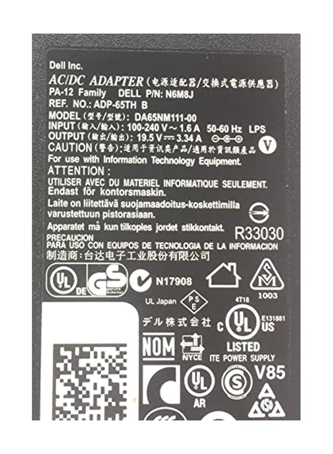 DELL New Genuine Inspiron Ac Adapter Black - Image 2
