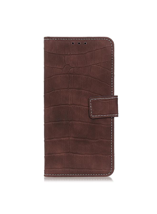 اس-توب جراب لهاتف Motorola Moto E22 4G/E22i مصنوع من جلد التمساح المغناطيسي - Image 2