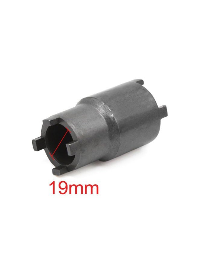 Uxcell a18011500ux0086 19mm/23mm Clutch Tool Lock Nut Spanner Wrench Socket for Motorcycle, 1 Pack - Image 2