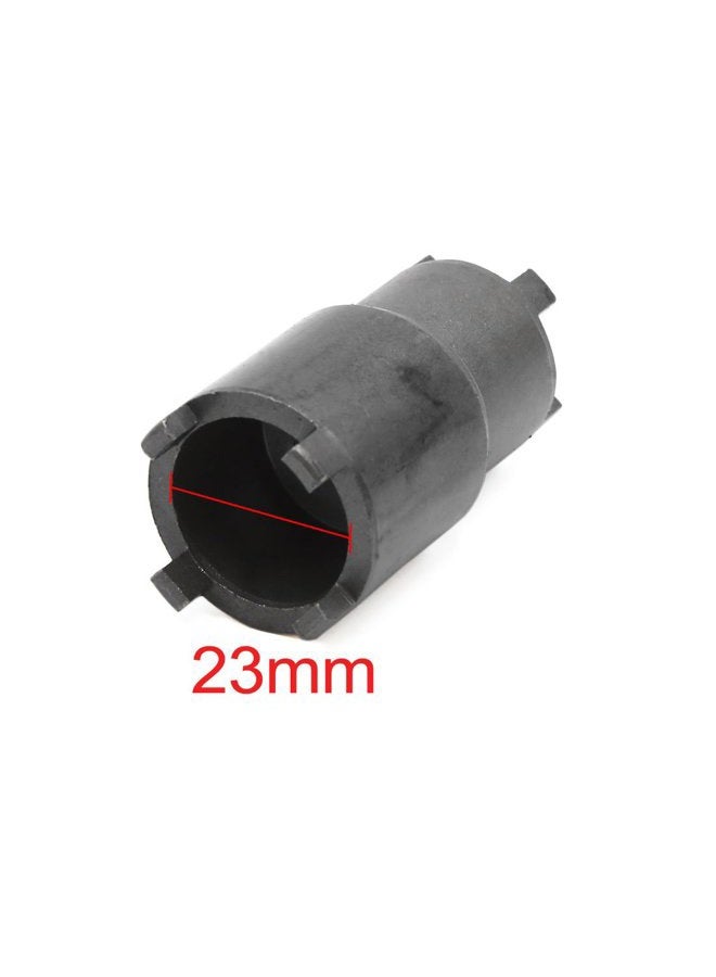 Uxcell a18011500ux0086 19mm/23mm Clutch Tool Lock Nut Spanner Wrench Socket for Motorcycle, 1 Pack - Image 3