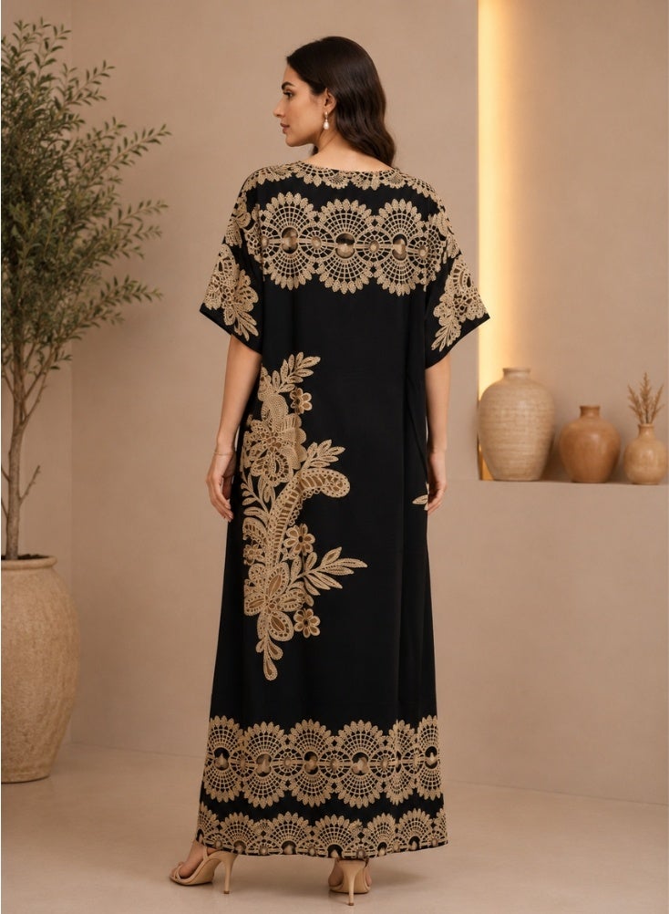 Comfort Jalabiya Maxi Dress Printed - Image 4