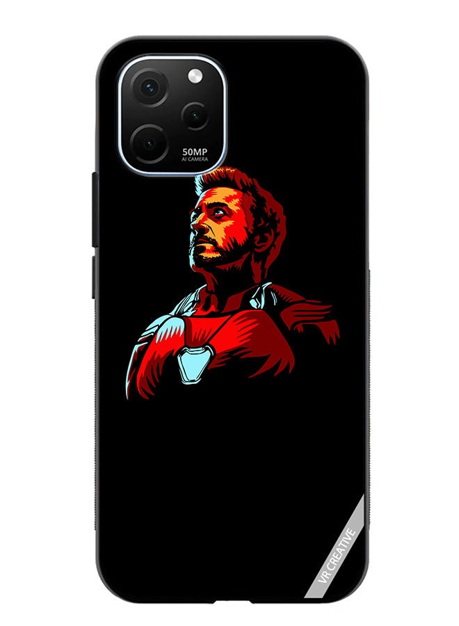 VR CREATIVE Protective Case Cover For Huawei Enjoy 50z Iron Man Design Multicolour - Image 1