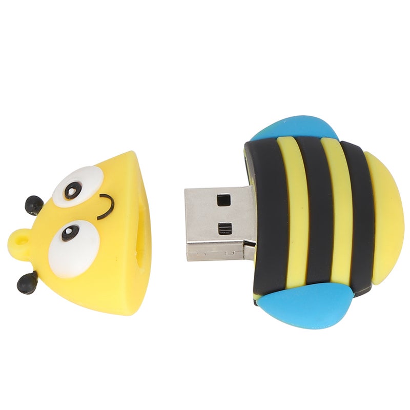 ذاكرة USB بتصميم نحلة تختار التخزين اختياريًا لـ تخزين ونقل البيانات - سعة 1 جيجا بايت - Image 2