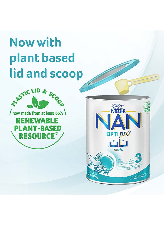 Nan Optipro Stage 3 Growing-Up Milk Powder 1 To 3 Years 400g  - Image 4