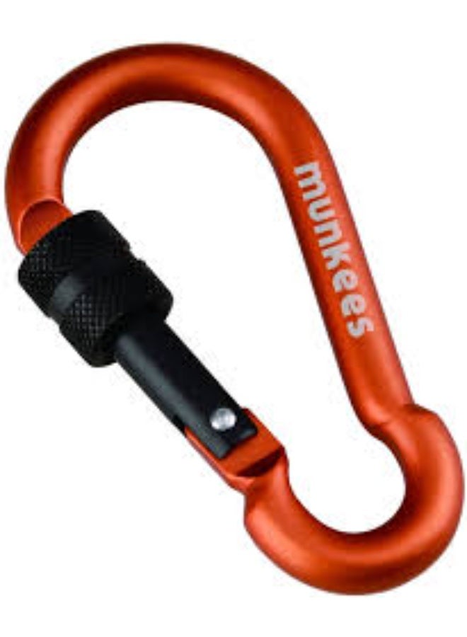 Munkees PEAR SHAPE CARABINER WITH SCREW LOCK 7X70MM - Image 1
