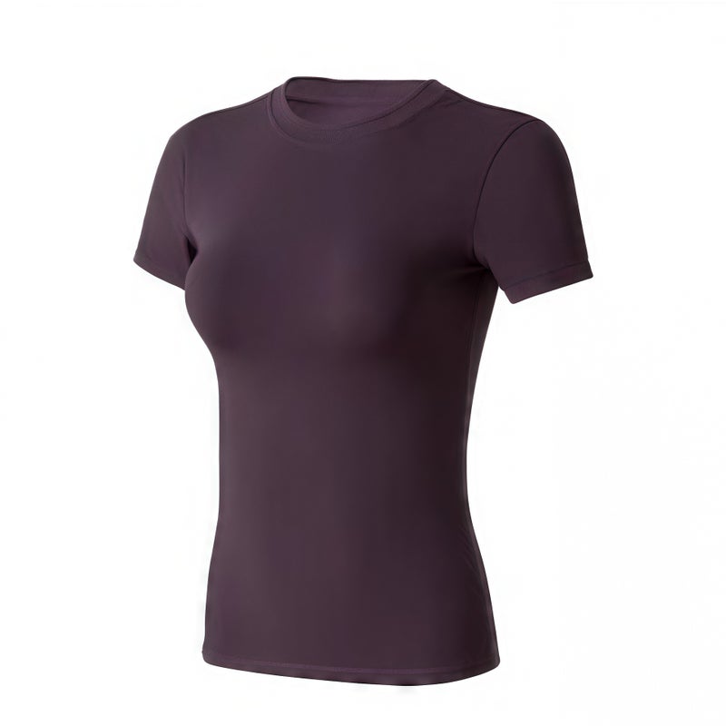 Women's Slim Fit Quick Dry Yoga T-Shirt - Image 4