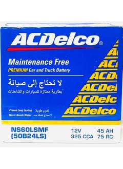 Ac Delco Car Battery 12V 45Ah NS60LS-MF  - Image 1