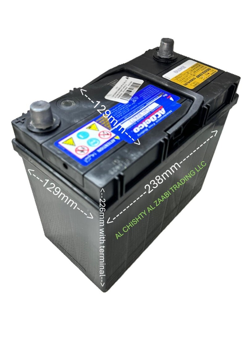 ايه سي دلكو بطارية سيارة 12 فولت 45 أمبير NS60LS-MF - Image 4