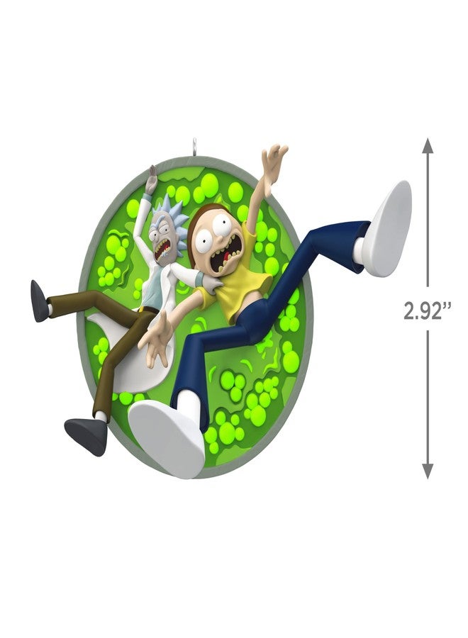 Hallmark Keepsake زينة عيد الميلاد التذكارية من هولمارك لعام 2024، ريك ومورتي "حوض الحمض"، هدايا كرتونية - Image 5