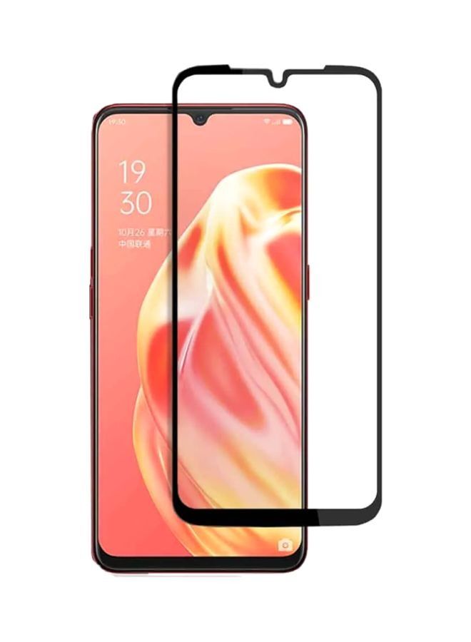 shAyzee Tempered Glass Screen Protector For Oppo A91 6.4inch Black/Clear - Image 1