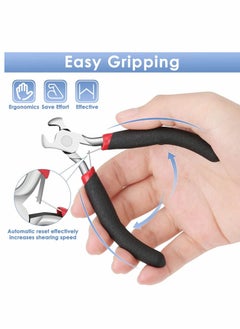 Y&D End Cutting Pliers, Nippers Pliers Tool for Zipper Repair, Carpenter Nail Puller, Wire Cutting, Trim Candle Wicks, Stapler Remover  - Image 4