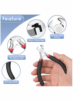 Y&D End Cutting Pliers, Nippers Pliers Tool for Zipper Repair, Carpenter Nail Puller, Wire Cutting, Trim Candle Wicks, Stapler Remover  - Image 3