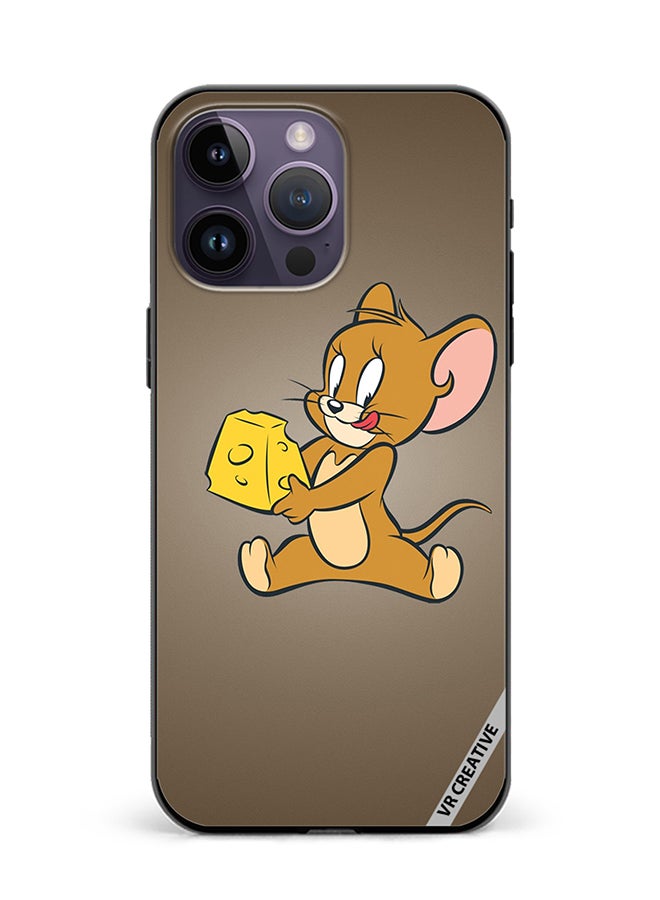 VR CREATIVE Protective Case Cover For Apple iPhone 15 Pro Max Jerry Design Multicolour - Image 1