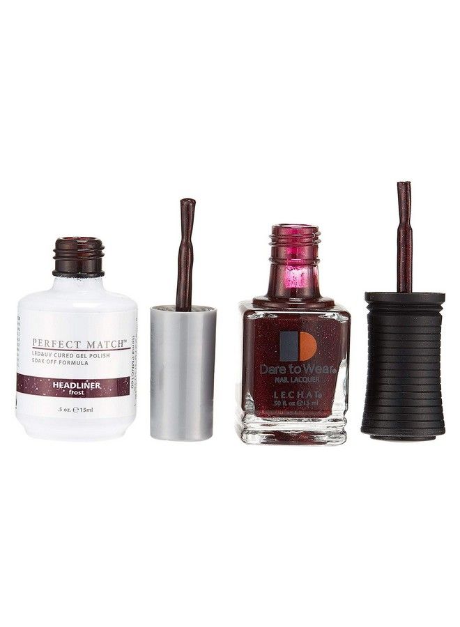 Lechat Perfect Match Gel Polish Headliner 0.5 Ounce (Pms160) - Image 4