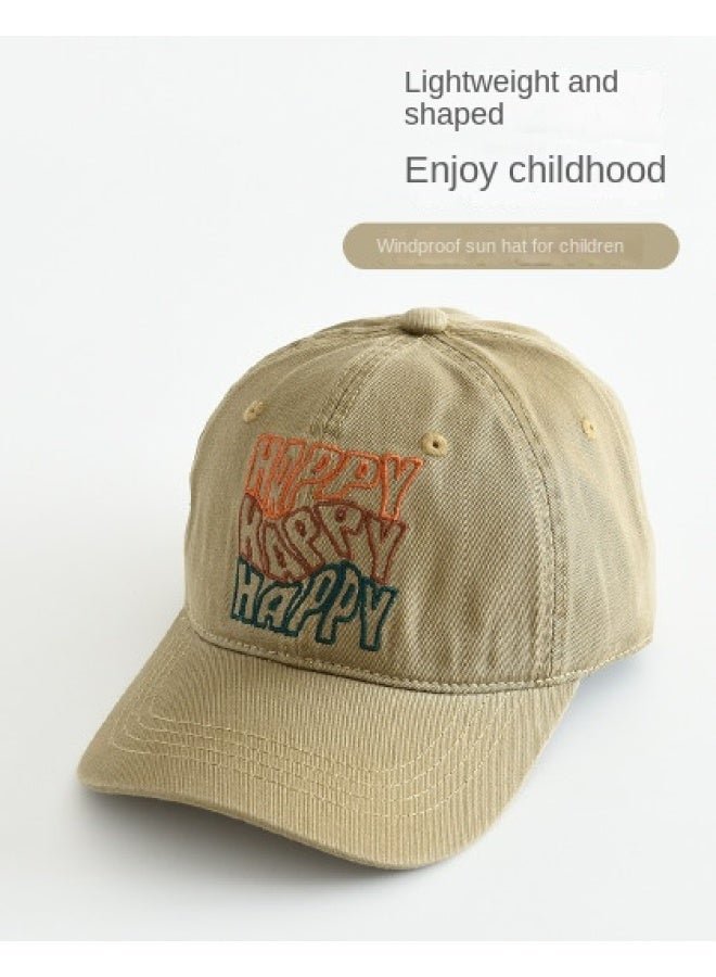 Bumblebee Kids' Pure Cotton Baseball Cap - Adjustable Sun Hat For Boys And Girls, Stylish Outdoor Visor With Sizeable Headband - Image 1