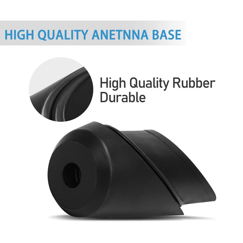 Anina Antenna Base for Toyota Tundra 2014 2015 2016 2017 2018 2019 2020 86392-0C030 Antenna Ornament Grommet Rubber Mount Car Radio Antenna Bezel - Image 3