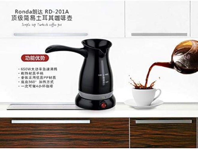 Maxxis Coffee Makers - Multi Electric Boiled Turkey Coffee Pot 650W 250ML Boiled Teapot Turkish Coffee Maker (AU) - Image 2