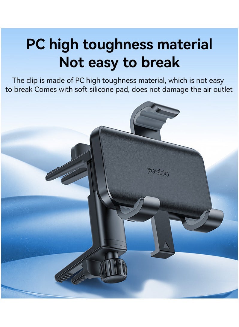 Yesido C240 Benz Compatible 360° Rotating Air Vent Phone Holder  Anti Slip Design - Image 4