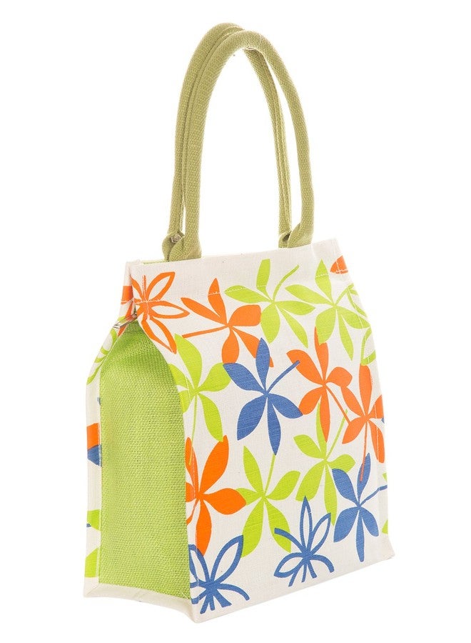 Jute Cottage Eco-Friendly Women's Classic Tote Shoulder Bag | Green Jute Handbag (Model XC15-0002BN) | Handcrafted Sustainable Bag for Office, Travel, Daily Use - Image 1